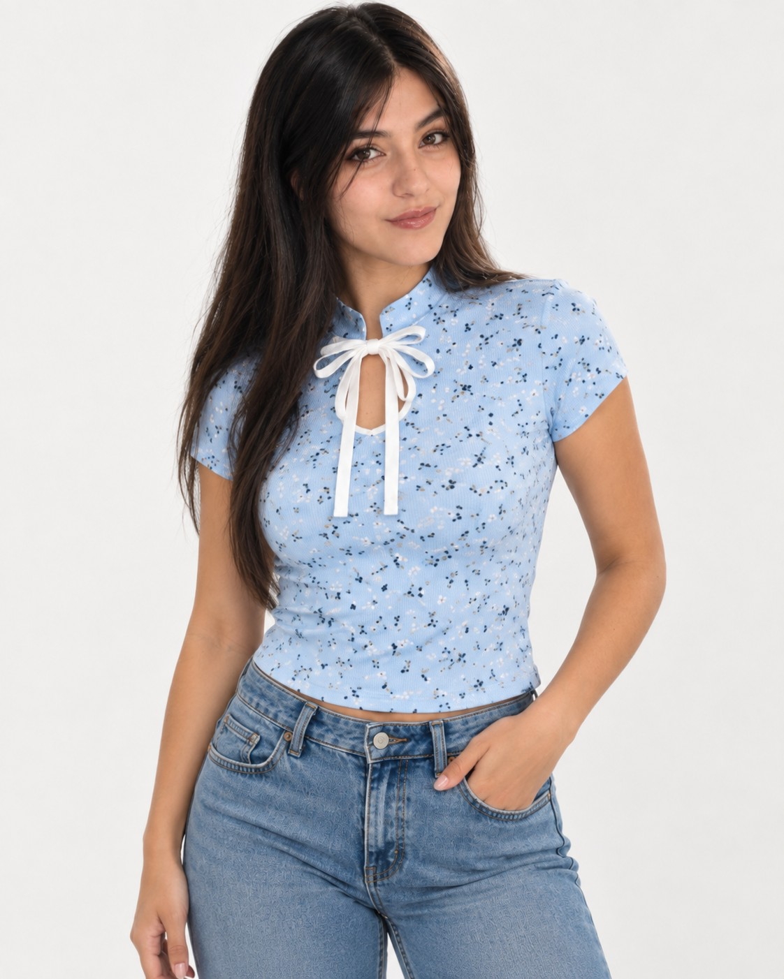 Básicas Estampadas Cuello Kimono - Imagen 2
