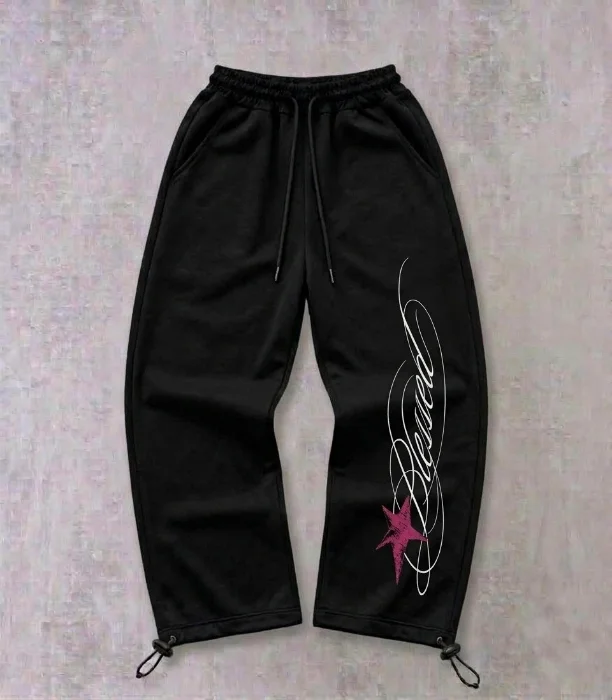 Baggy Rustico Estampado Rose Star