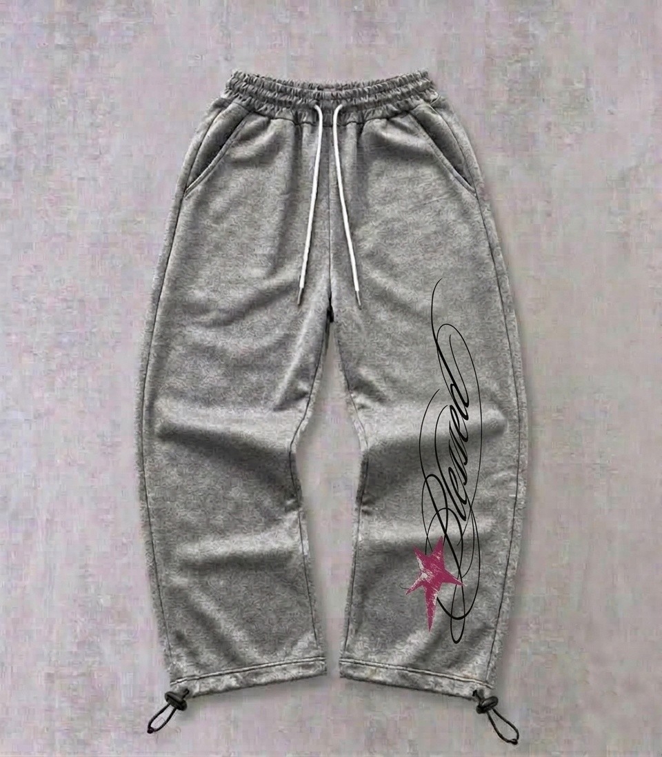 Baggy Rustico Estampado Rose Star - Imagen 2