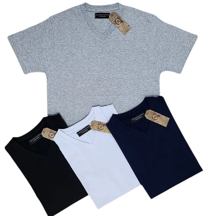 Remeras Escote V