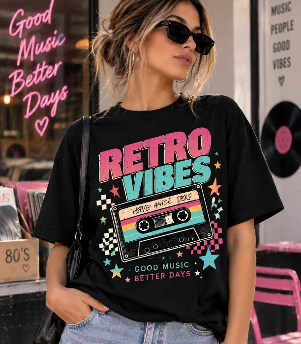 Remeras de los 80