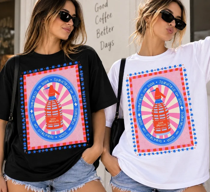 Remeras Soda y Fernet
