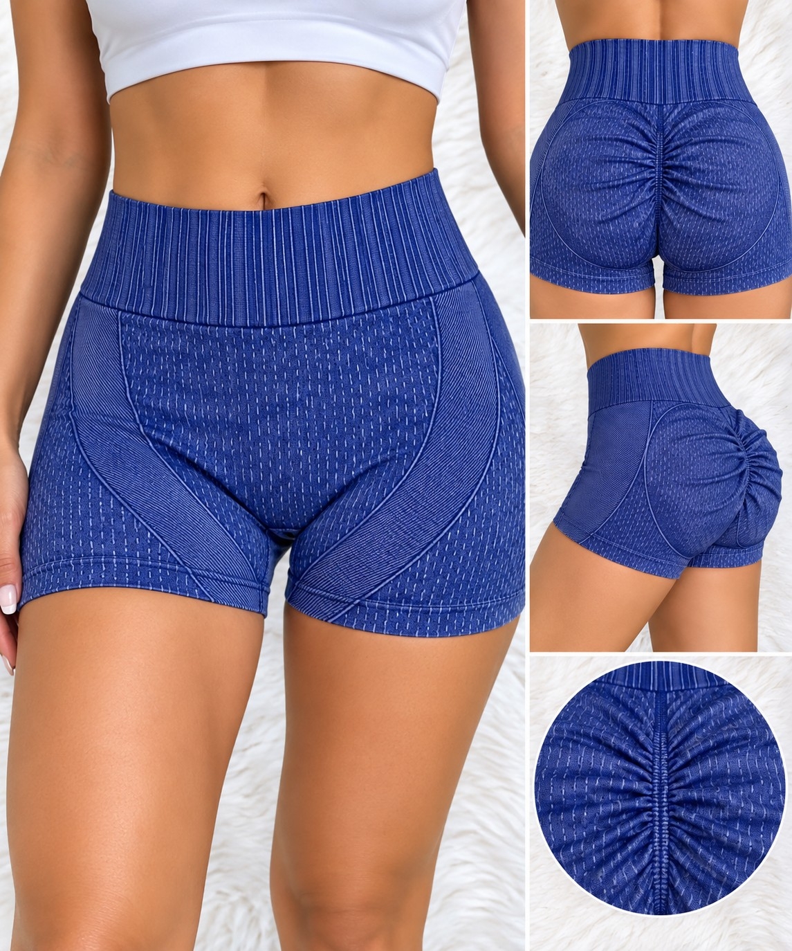 Short Pre Lavado con Push Up Excelente Calidad Talles S/m/l/xl - Imagen 3