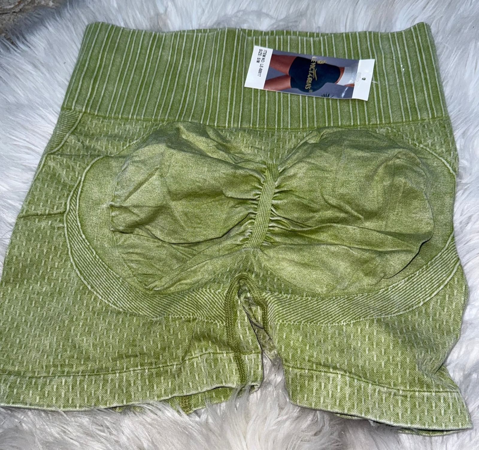 Short Pre Lavado con Push Up Excelente Calidad Talles S/m/l/xl - Imagen 4