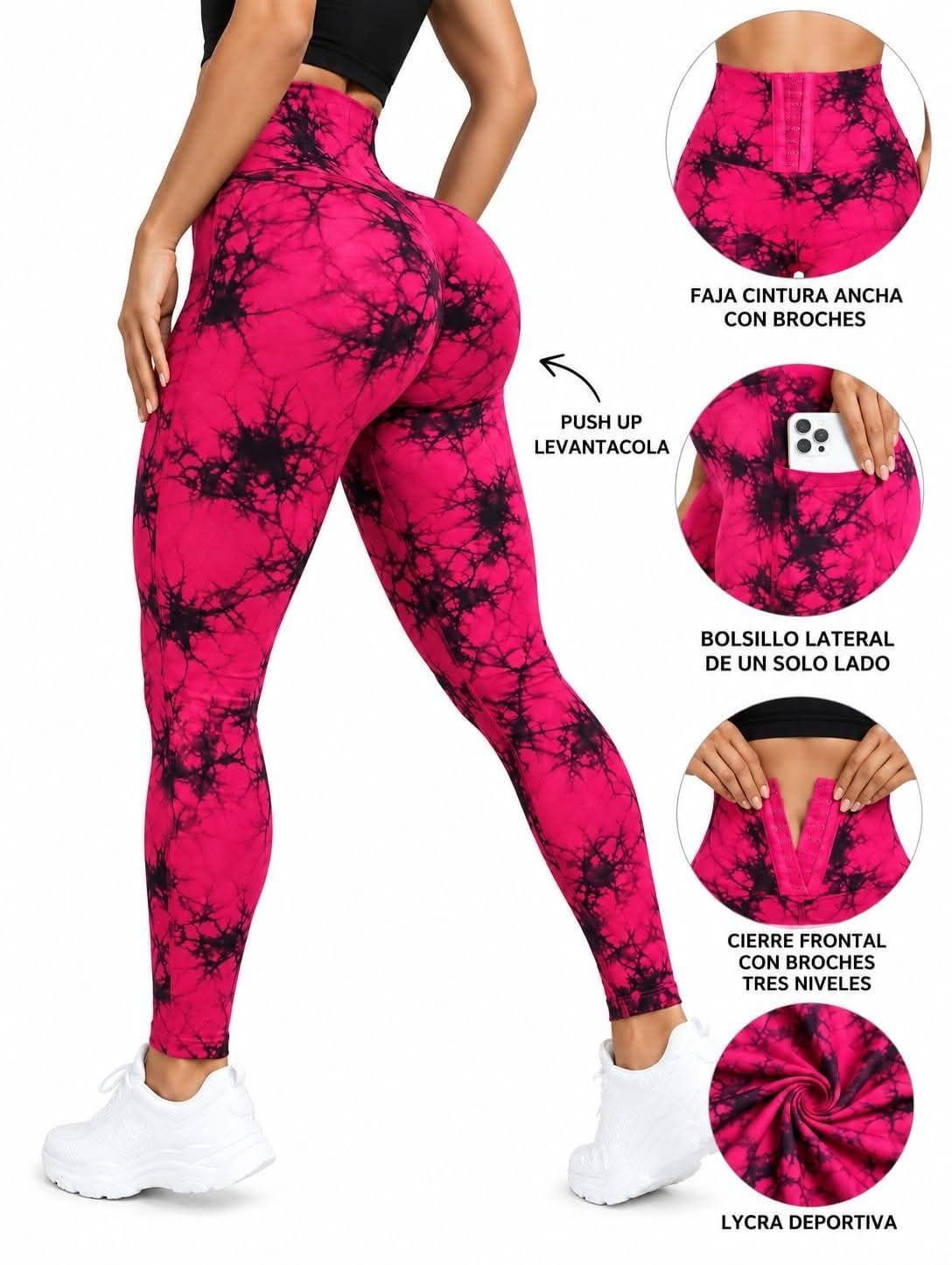 Calzas Batick con Bolsillo con Faja Excelente Calidad Talles S/m/l/xl - Imagen 8