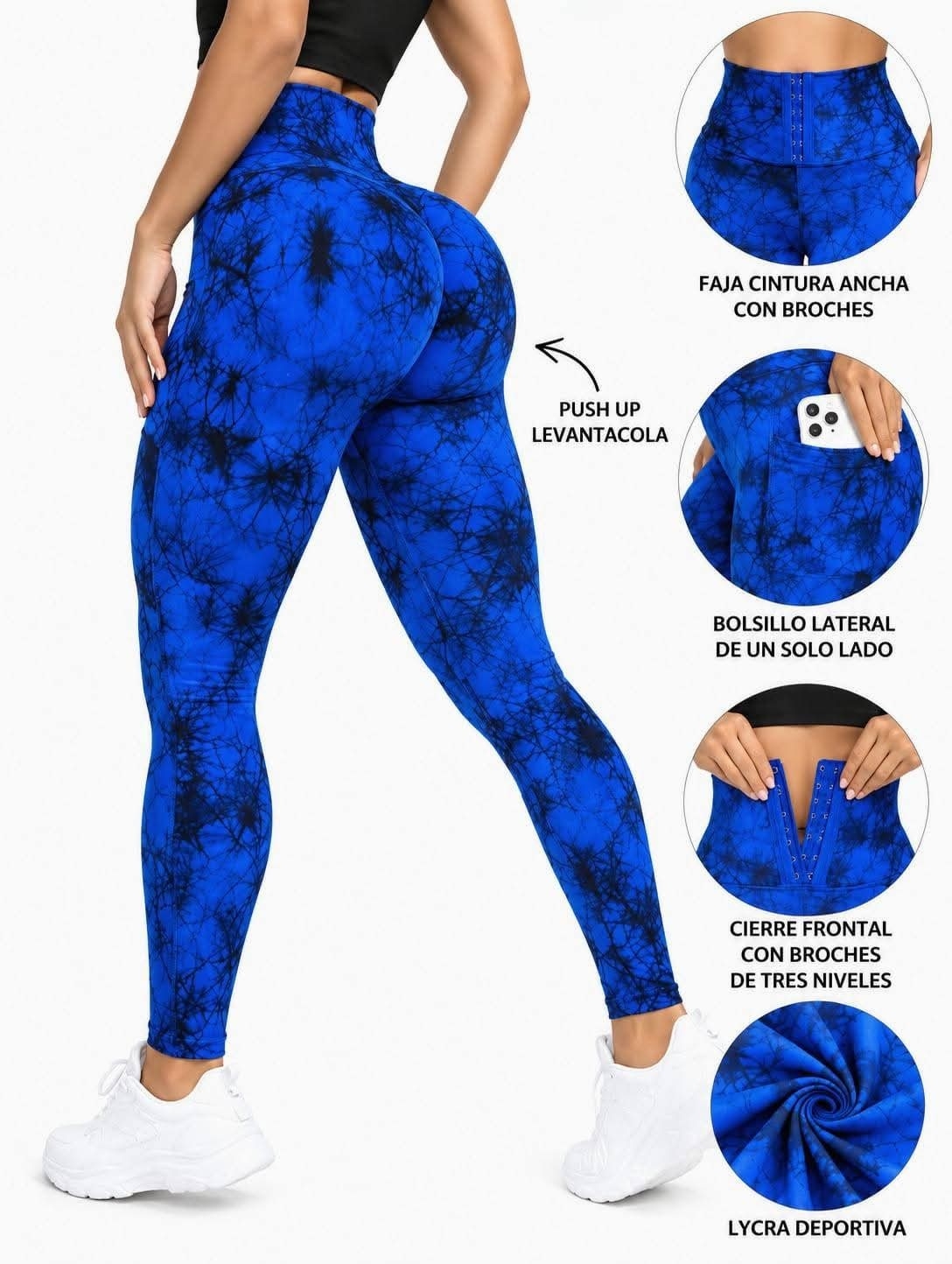 Calzas Batick con Bolsillo con Faja Excelente Calidad Talles S/m/l/xl - Imagen 9