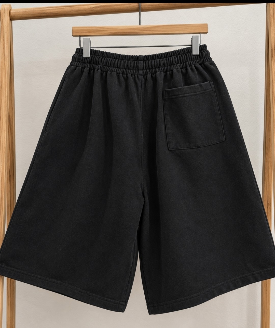 Bermudas Oversize Rustico Peinado Liviano - Imagen 6