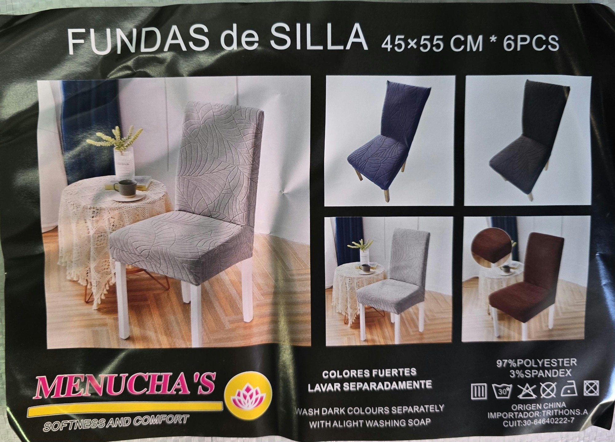 Cubresillas Menucha Pack 6 - Imagen 2