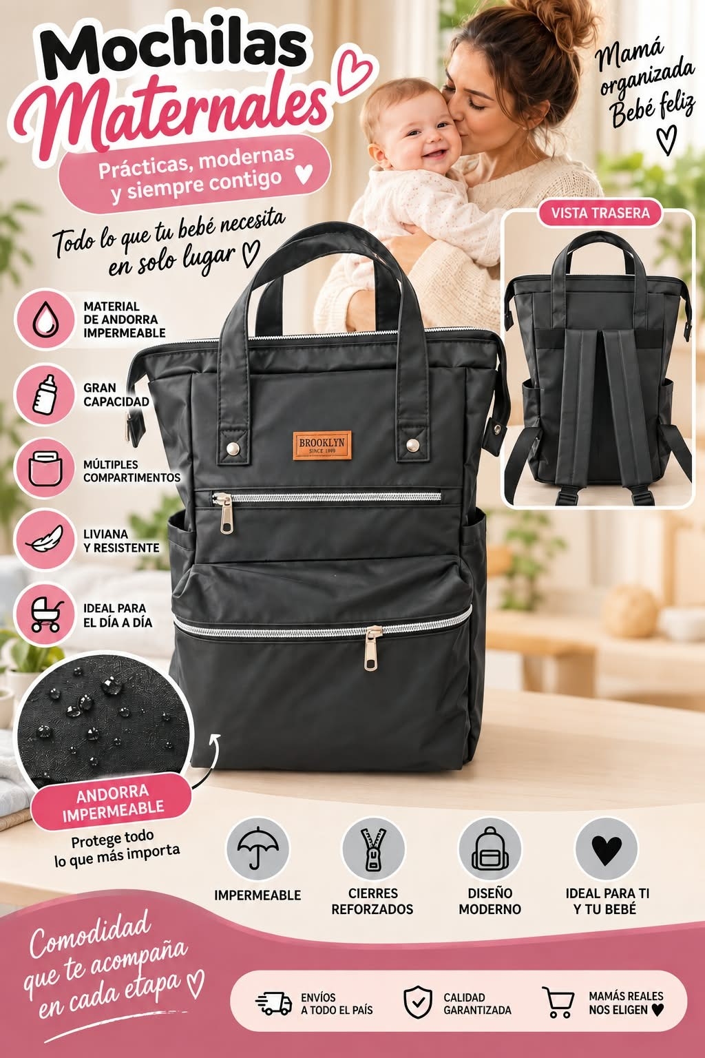 Mochila Maternal - Imagen 2