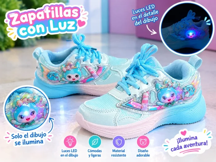 Zapatillas con Luz Nena