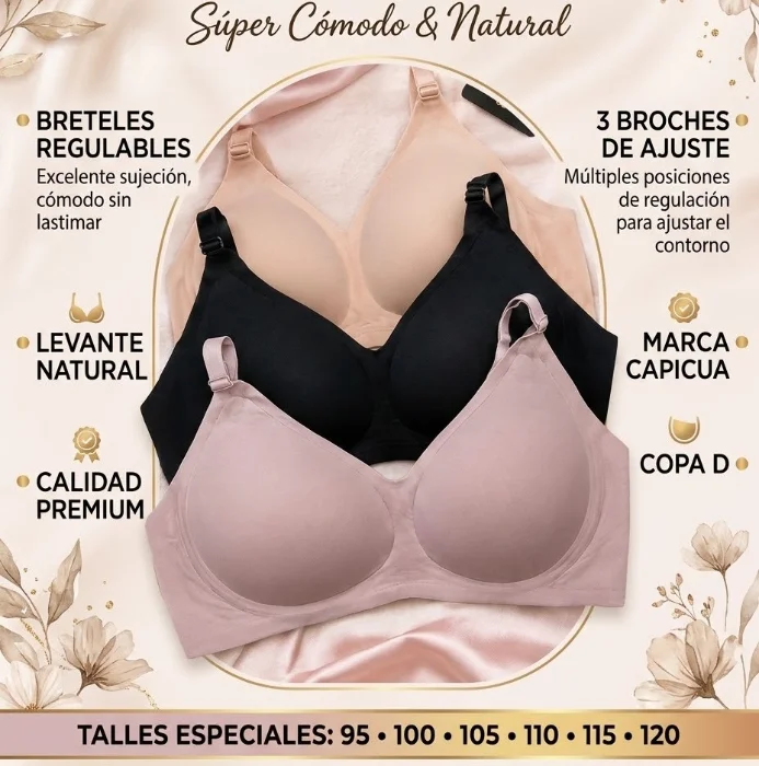 Corpiño Segunda Piel, Copa D