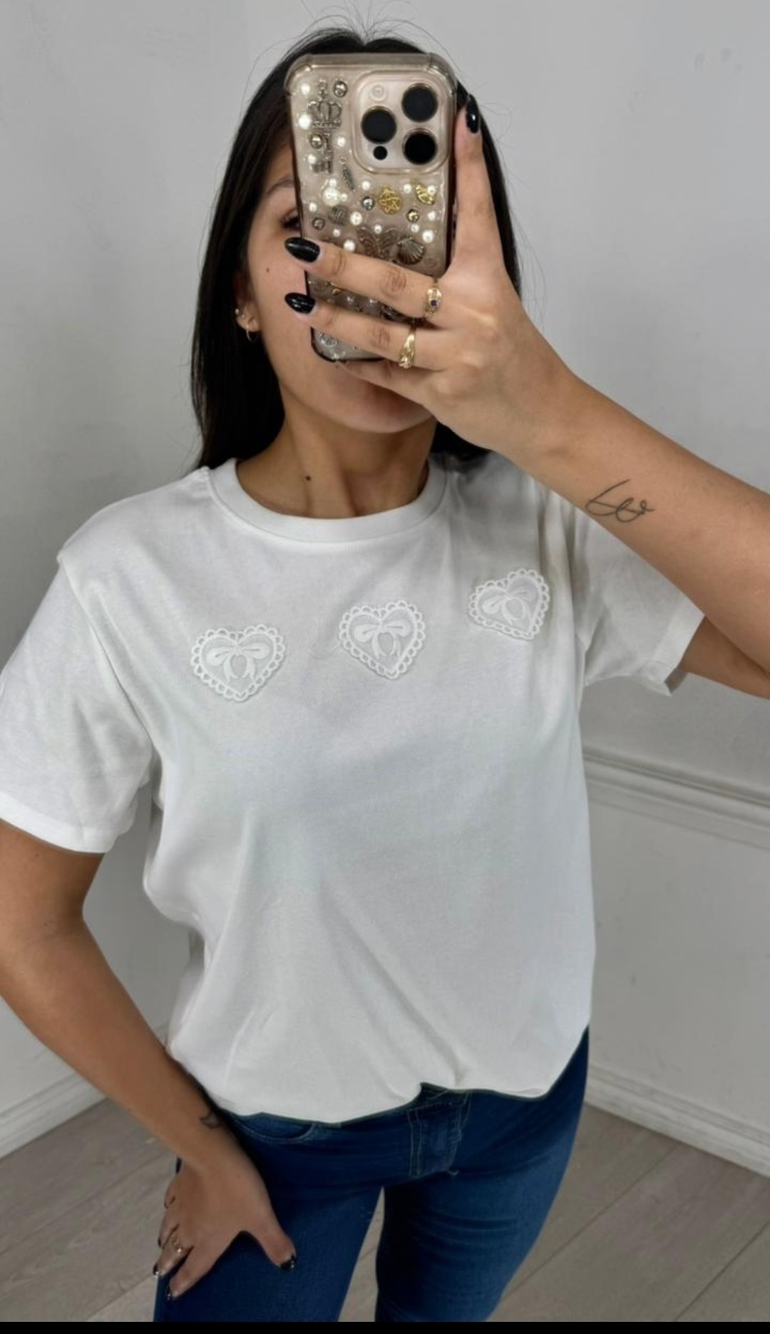 Remera Algodón Spandex  Importada - Imagen 3