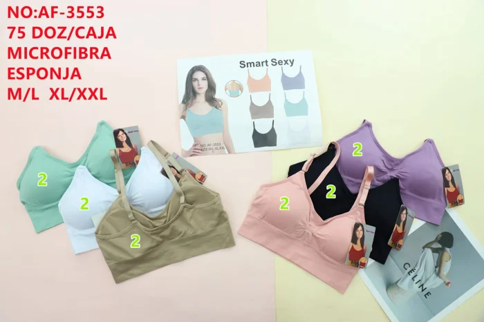Top Microfibra sin Broche