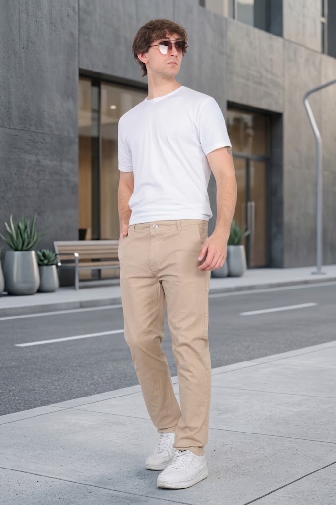 Pantalon Corte Chino de Gabardina - 3.%20J030%20BEIGE%20(5).jpg