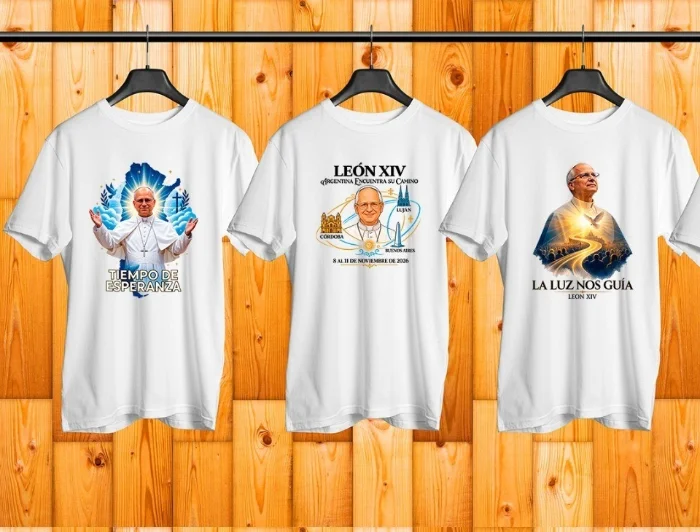 Remeras Personalizadas del Papa