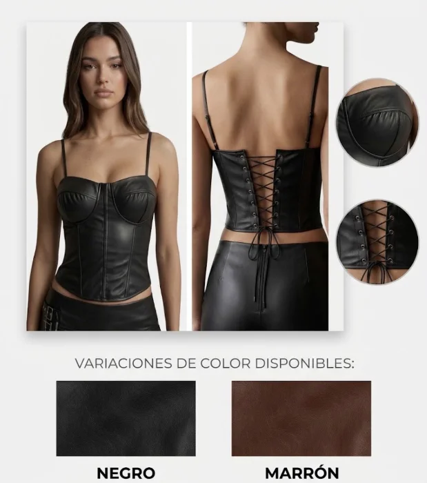 Corset Engomado con Tazas