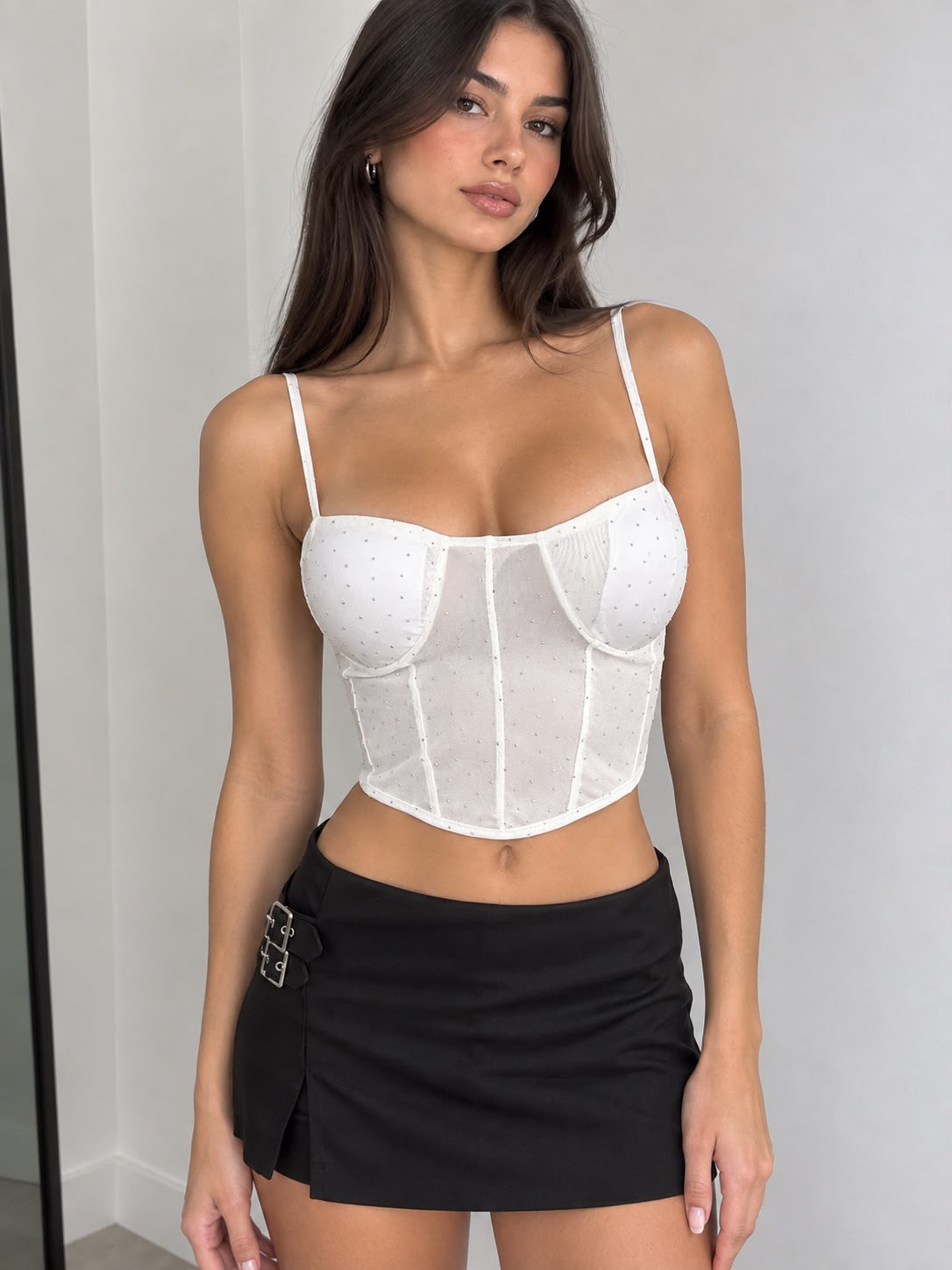 Bralette Tul Strass - Imagen 2