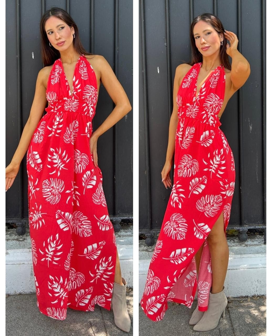 Vestido Escote Floral - Imagen 3