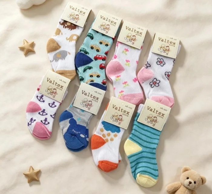 Medias Bebe Valtex Estampadas