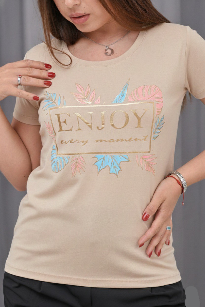Remeras Cuello Redondo  Modal Viscosa - Imagen 2