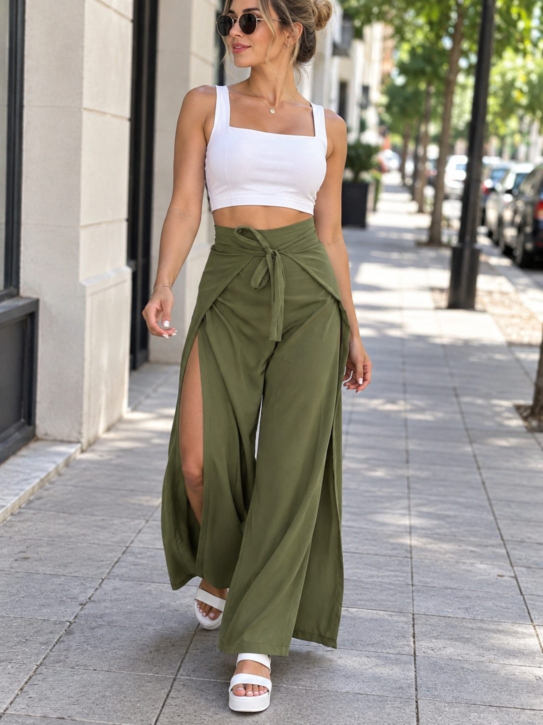 Pantalón Envolvente Chiripa Pareo - Imagen 4