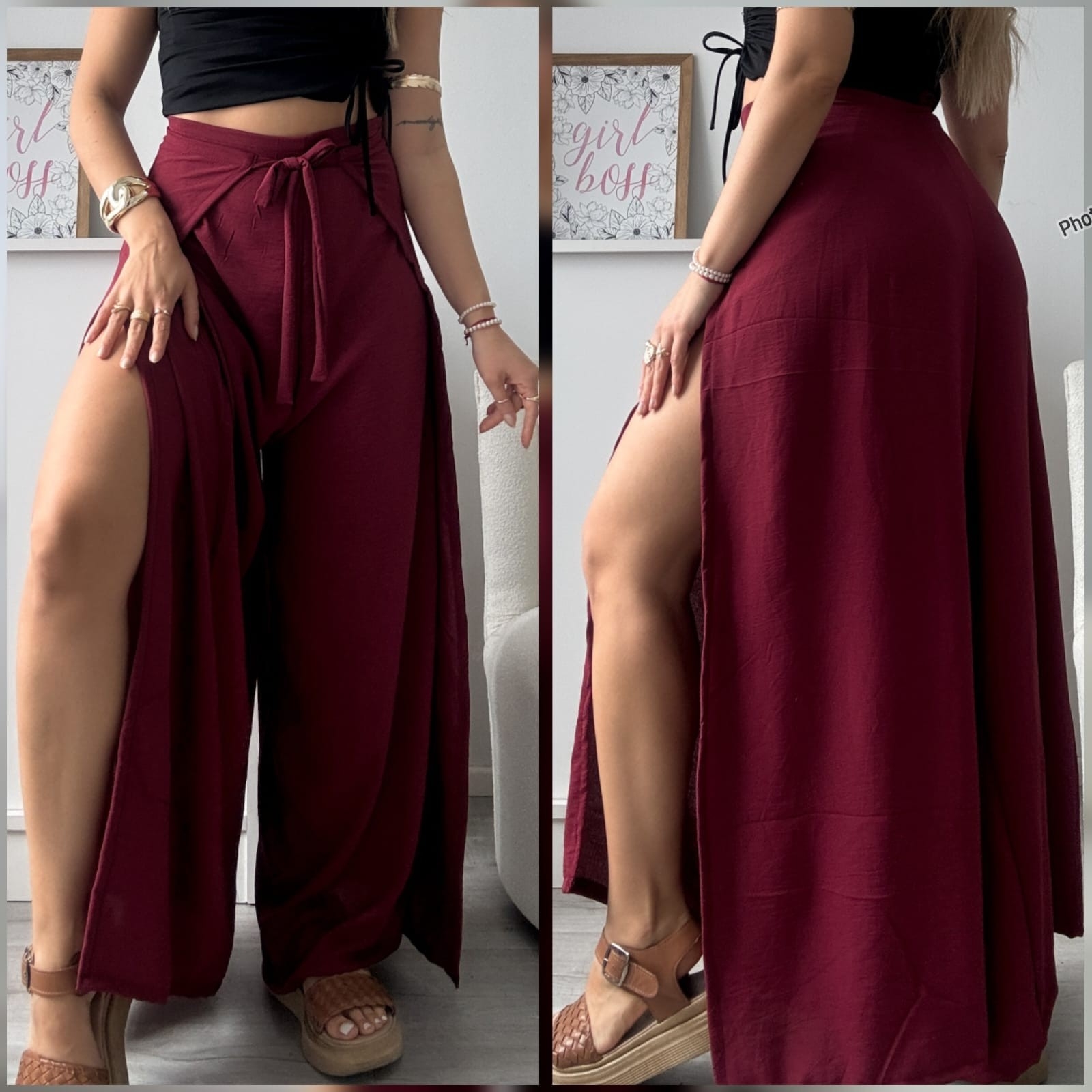 Pantalón Envolvente Chiripa Pareo - Imagen 6