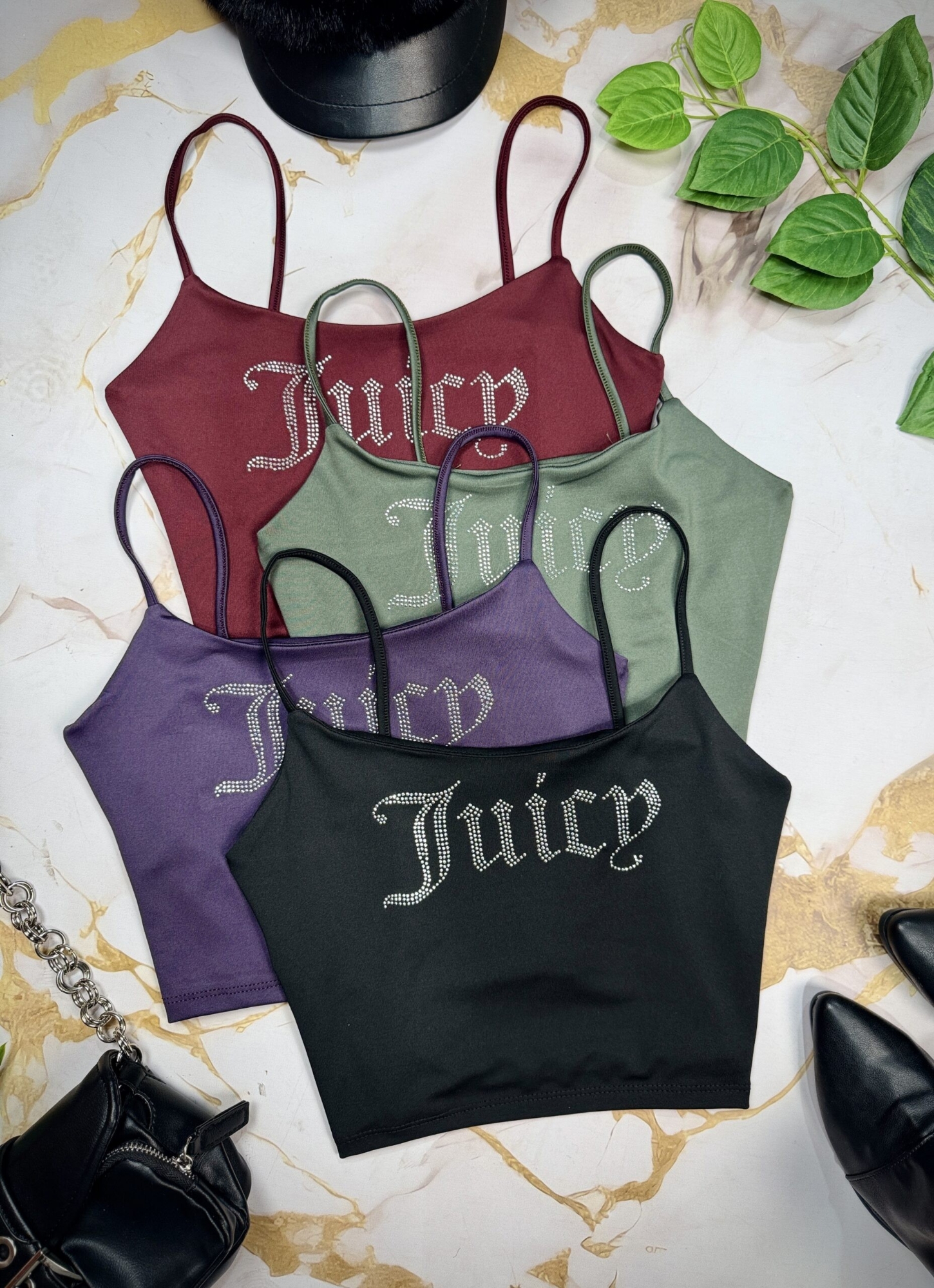 Top Tirita Strass Juicy - Imagen 3