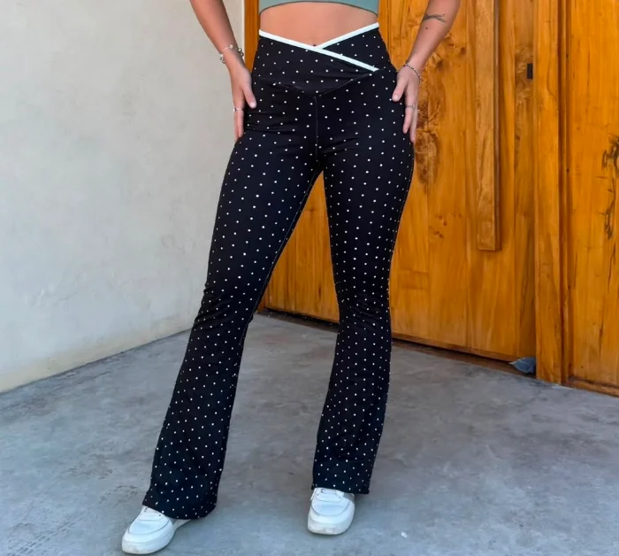 Oxford Lycra C/lunares