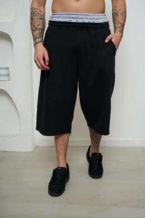 Bermuda Baggy Doble Cintura