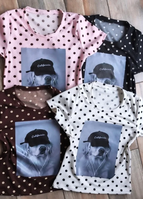 Remeras Lunares Estampdas