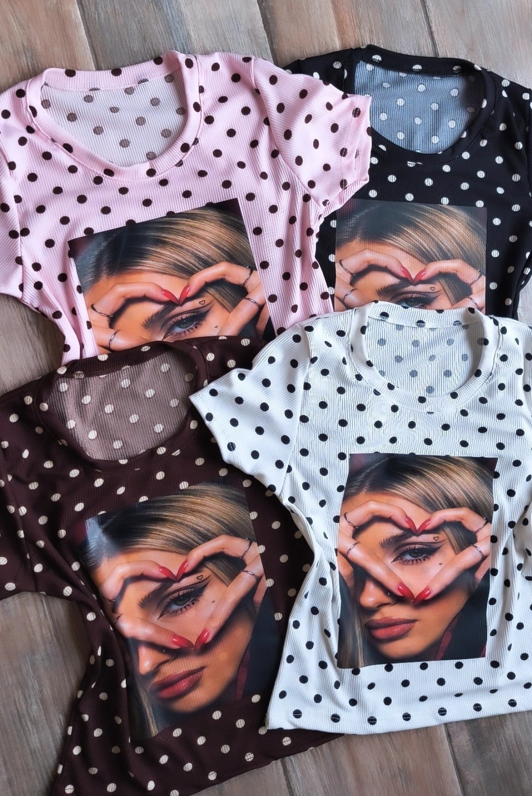 Remeras Lunares Estampdas - Imagen 3