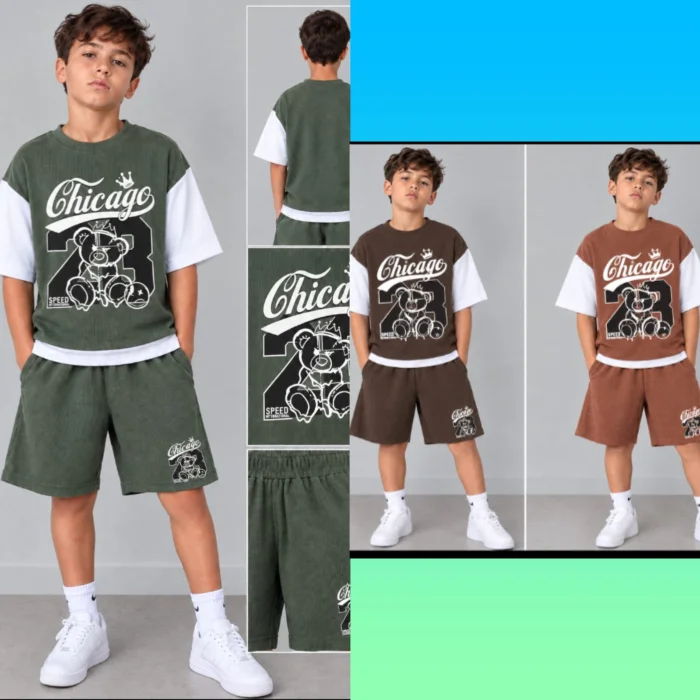 Conjuntos de Wafle con Estampado