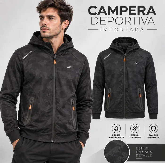 Campera Deportiva Importada