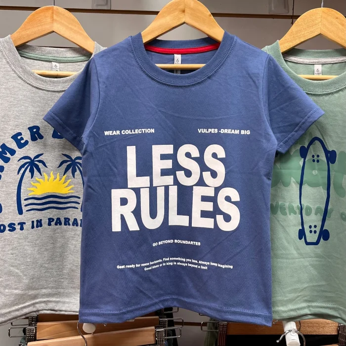 Remeras Niños y Niñas Algodón con Estampa