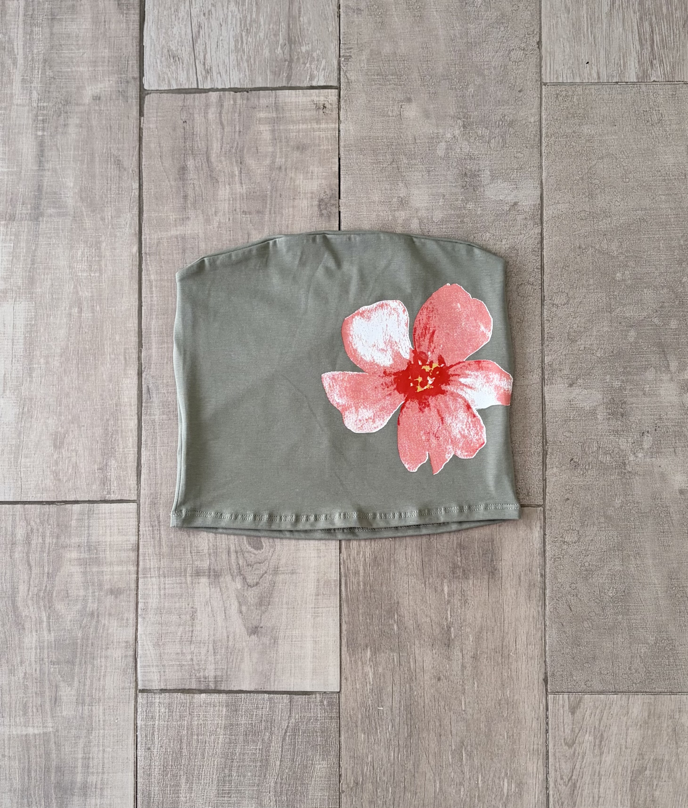 Strapless Flor Algodon Lycra Doble Tela - IMG_6448.jpeg