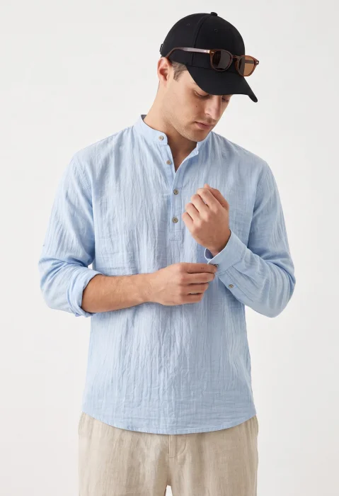 Art 7842 Camisola Cannes Lisa de Lino
