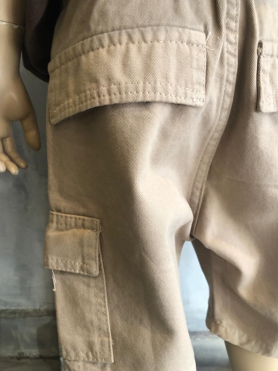 Bermudas Cargo Gabardina - Imagen 2