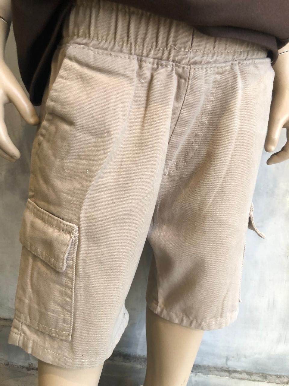 Bermudas Cargo Gabardina - Imagen 3