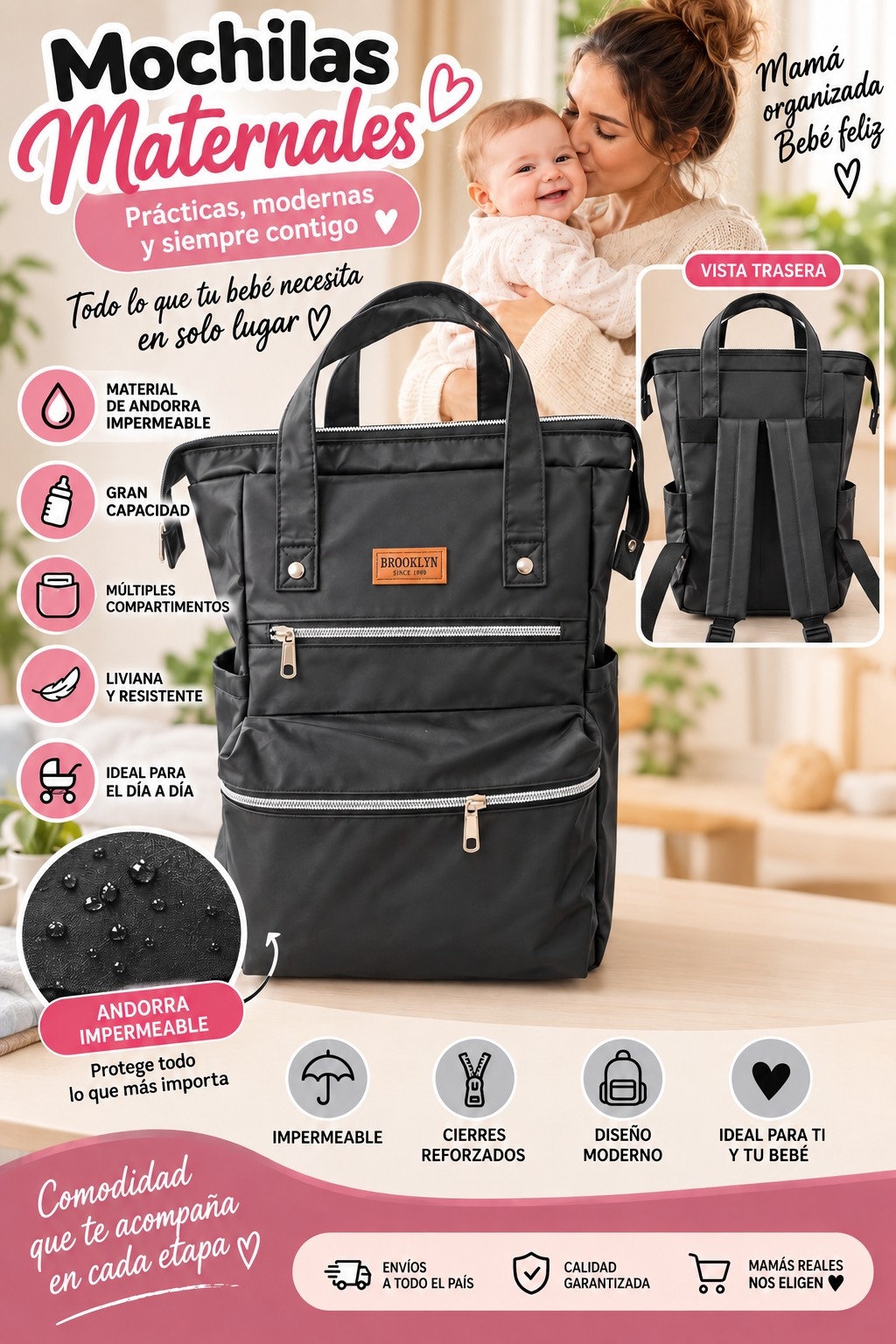 Mochilas Maternales - Imagen 2