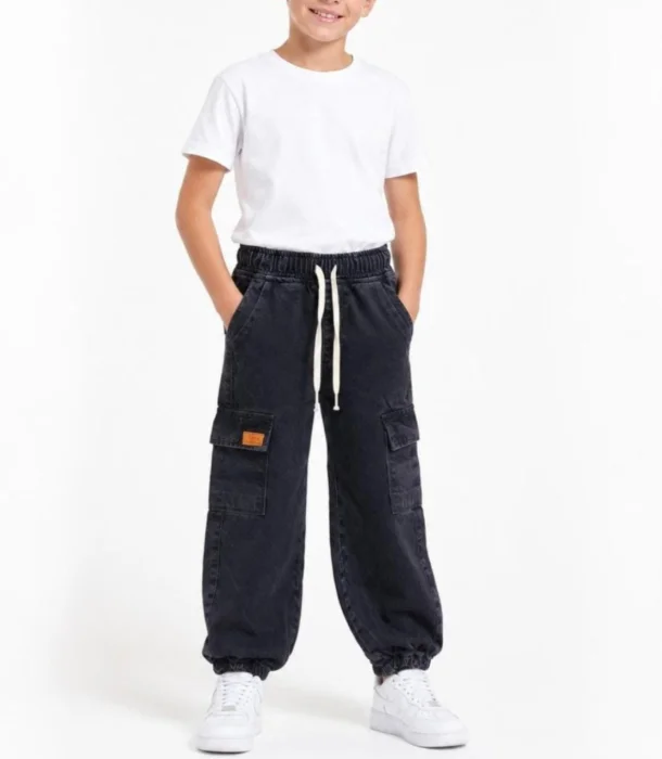 Jogger Gris Cargo Nene