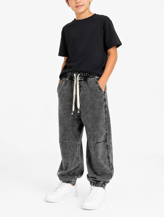 Jogger Gris Liso Nene