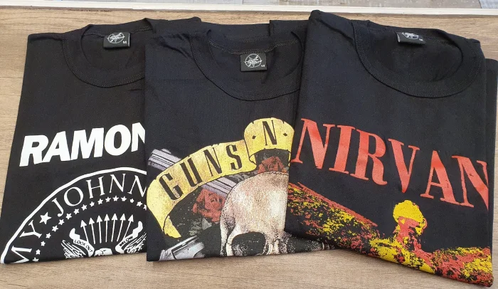 Remeras Bandas de Rock