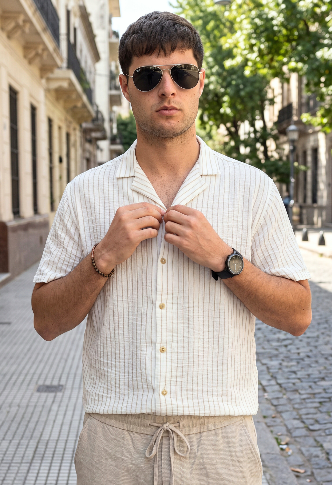 Art-7847 Camisa Rayada Mangas Cortas - 1.png
