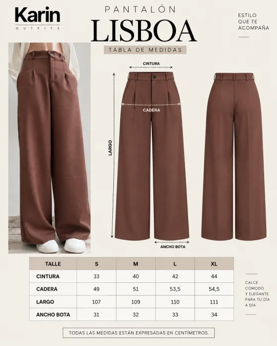 Pantalón Sastrero Lisboa