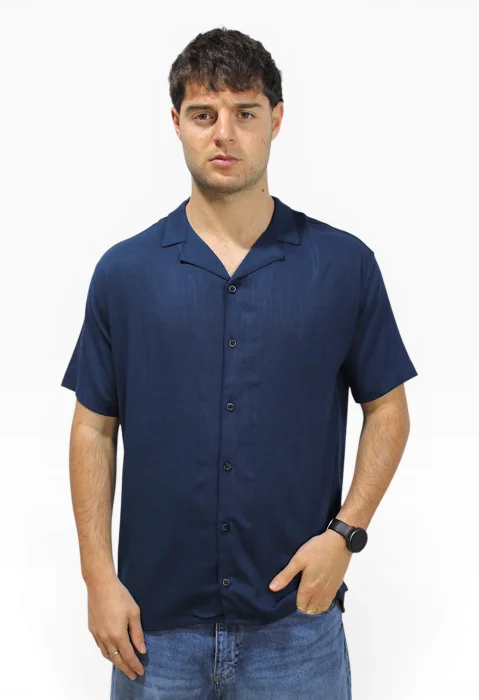 Art-7807 Camisa Mc del Algodon Rayon