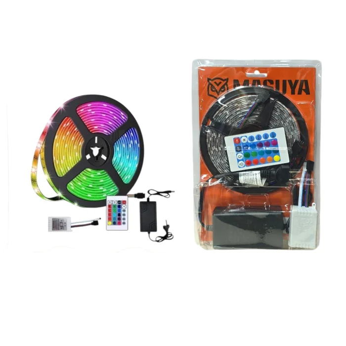 Tira de Led 5050 Rgb 5 Mts Masuya (raus-1001)