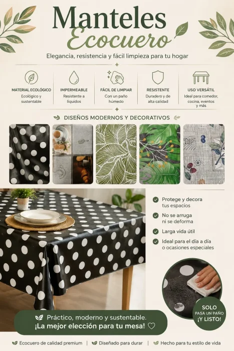 Mantel Ecocuero