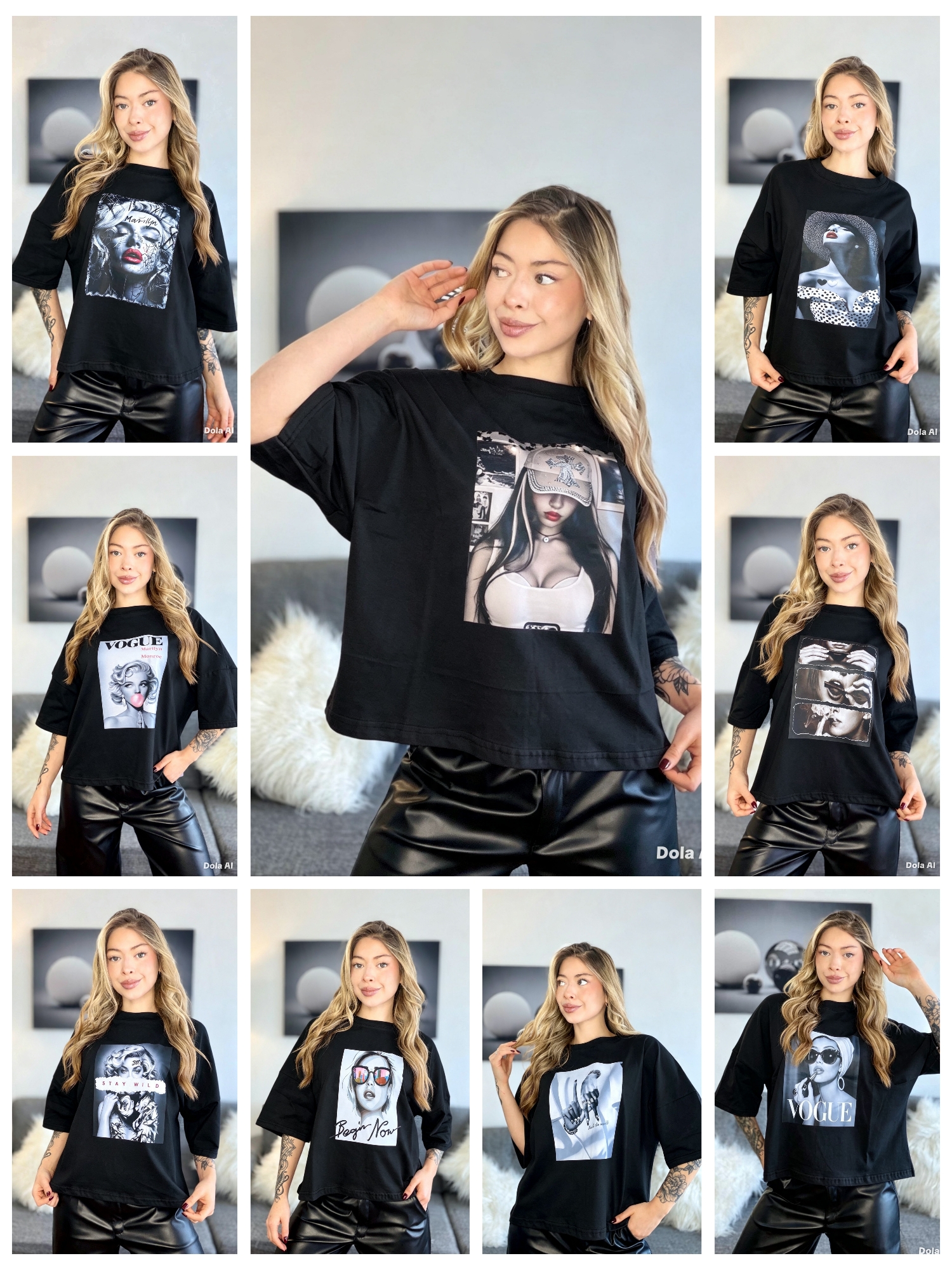 Boxy Fit Estampado - Imagen 2