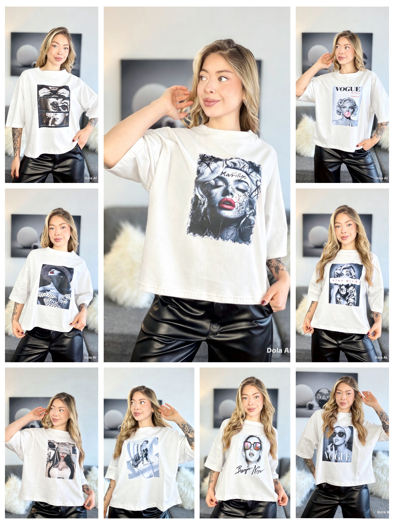 Boxy Fit Estampado - Imagen 3