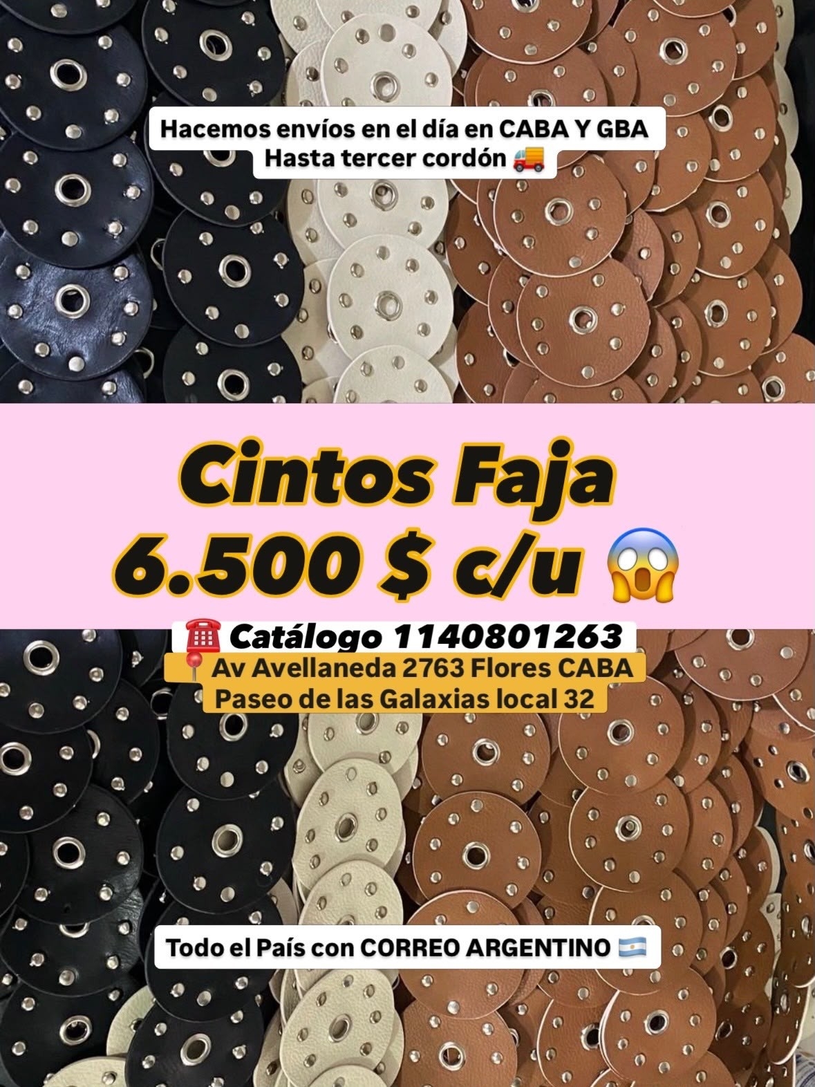 Cintos Faja Circulos - Imagen 2